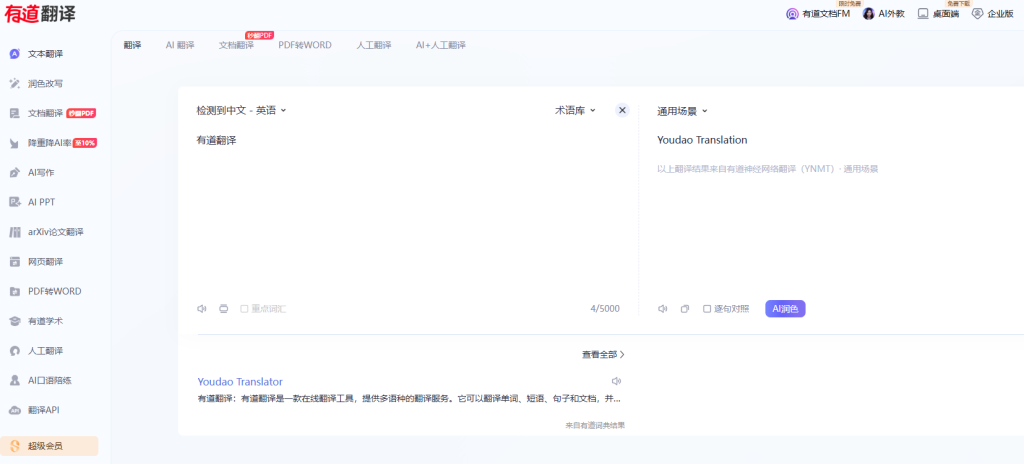 如何在有道翻译电脑版高效翻译 PDF/Word 文档？技巧全指南
